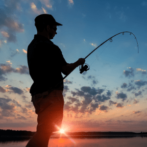 Partie de pêche responsable au lac Brome