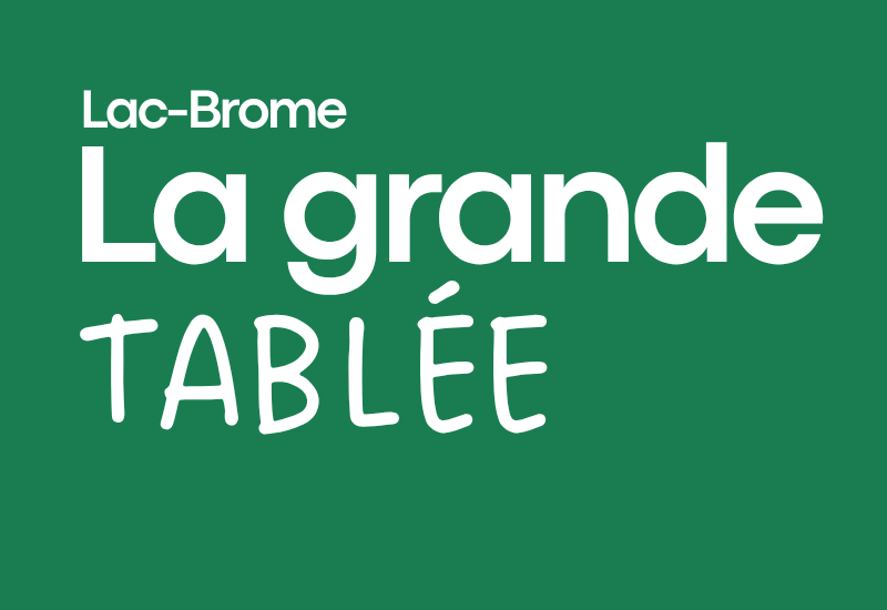 logo grande tablée vert